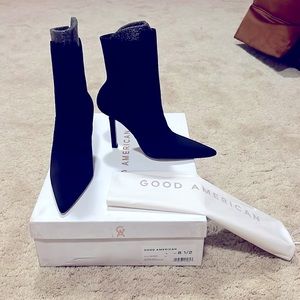 Good American Neoprene Black NIB size 8.5